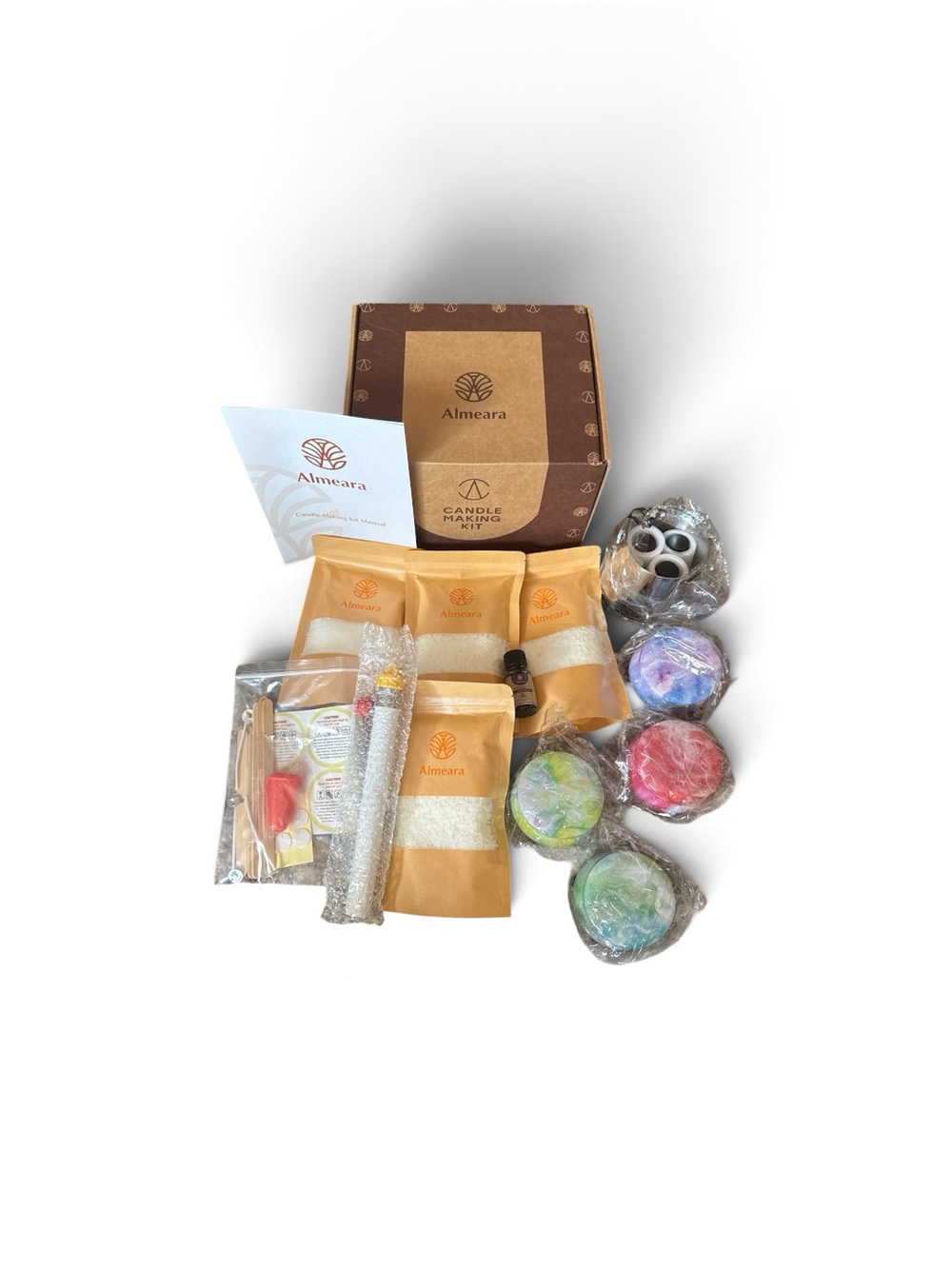 Almeara Complete Candle Making Kit - Multicolor Gift Idea Crafts DIY NWOT NIB